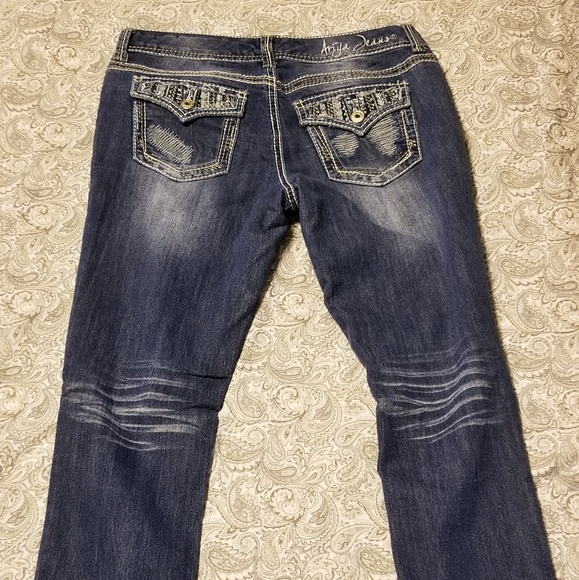 Ariya Jean's size 7/8 - Picture 3 of 7